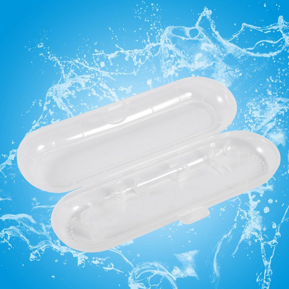 Plastic Electric Toothbrush Storage Organizer Box Case Holder Bathroom Travel Camping Portable