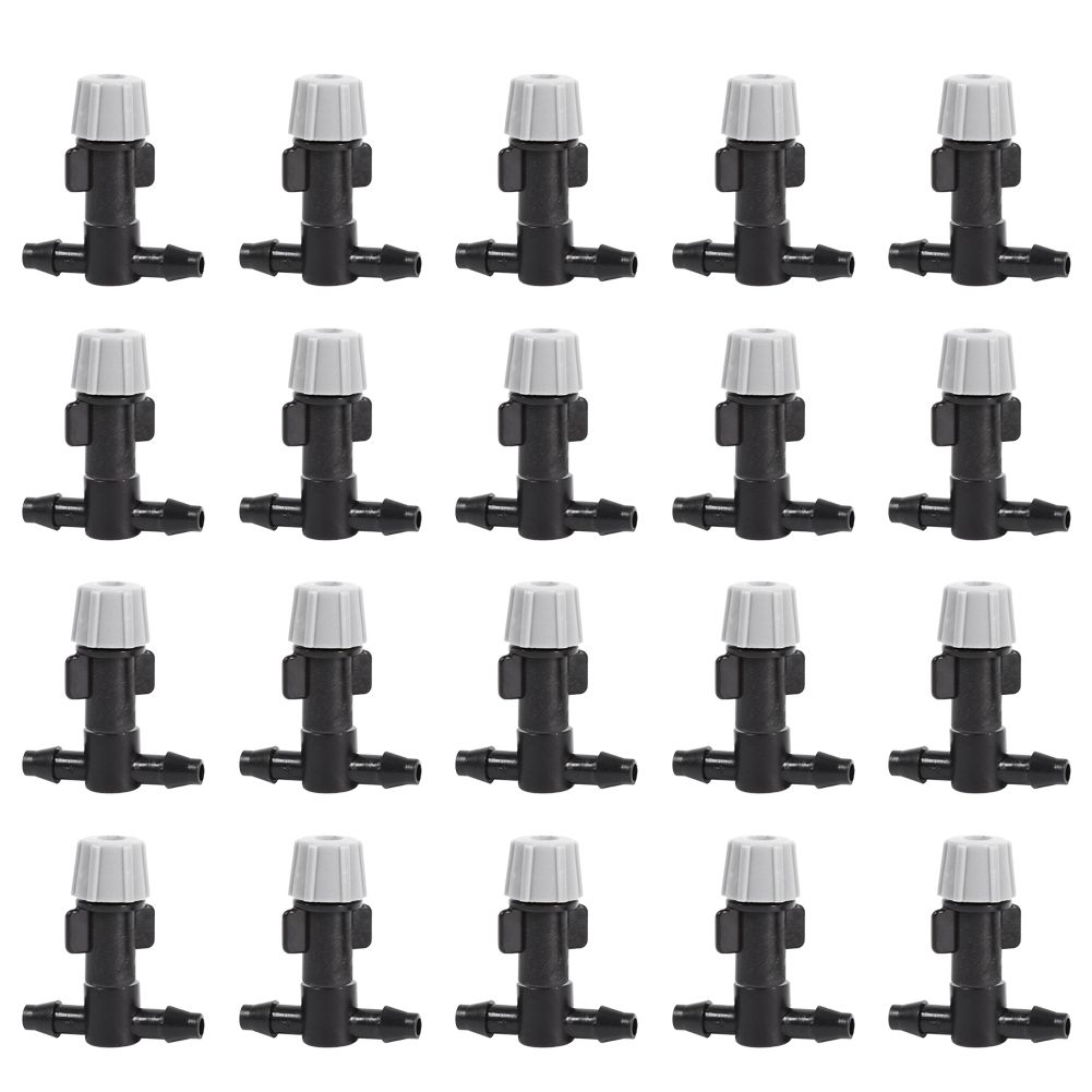 20Pcs Sprinkler Heads Atomizing Nozzle Tee Joints Misting Watering Home Graden Irrigation