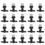 20Pcs Sprinkler Heads Atomizing Nozzle Tee Joints Misting Watering Home Graden Irrigation - Extra Image