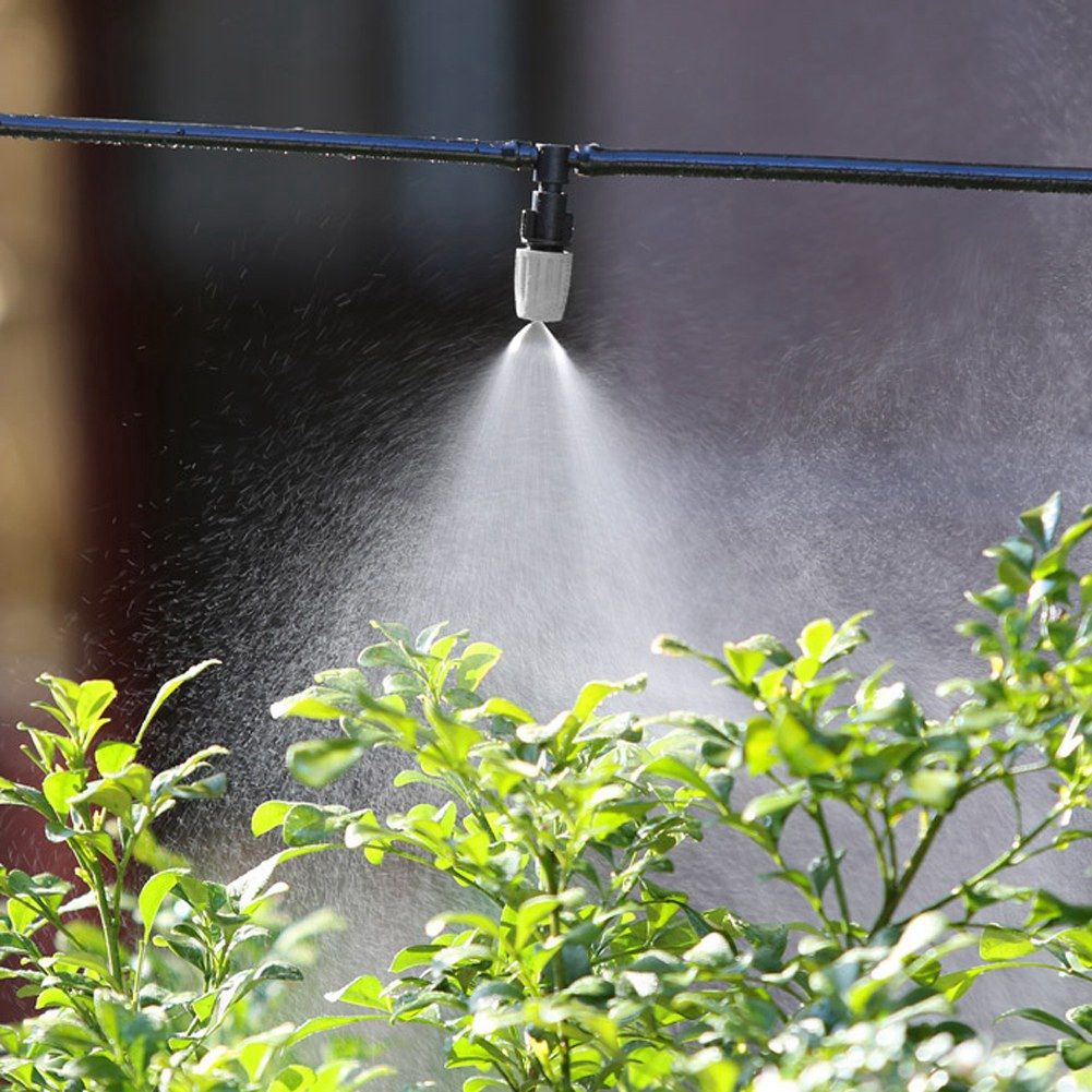 20Pcs Sprinkler Heads Atomizing Nozzle Tee Joints Misting Watering Home Graden Irrigation