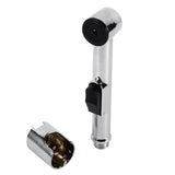 Home Bathroom Handheld Portable Chrome Plated ABS Shattaf Toilet Bidet Shower Spray