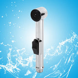 Home Bathroom Handheld Portable Chrome Plated ABS Shattaf Toilet Bidet Shower Spray - Extra Image
