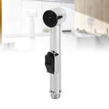Home Bathroom Handheld Portable Chrome Plated ABS Shattaf Toilet Bidet Shower Spray