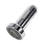 Chrome Finish Dual mode Replacement Home Kitchen Faucet Spray Shower Head Durable - Rear View