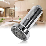 Chrome Finish Dual mode Replacement Home Kitchen Faucet Spray Shower Head Durable - Extra Image