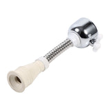 Kitchen Adjustable Water Saving Tap Hose Faucet Aerator Diffuser 360° Swivel Nozzle Spout