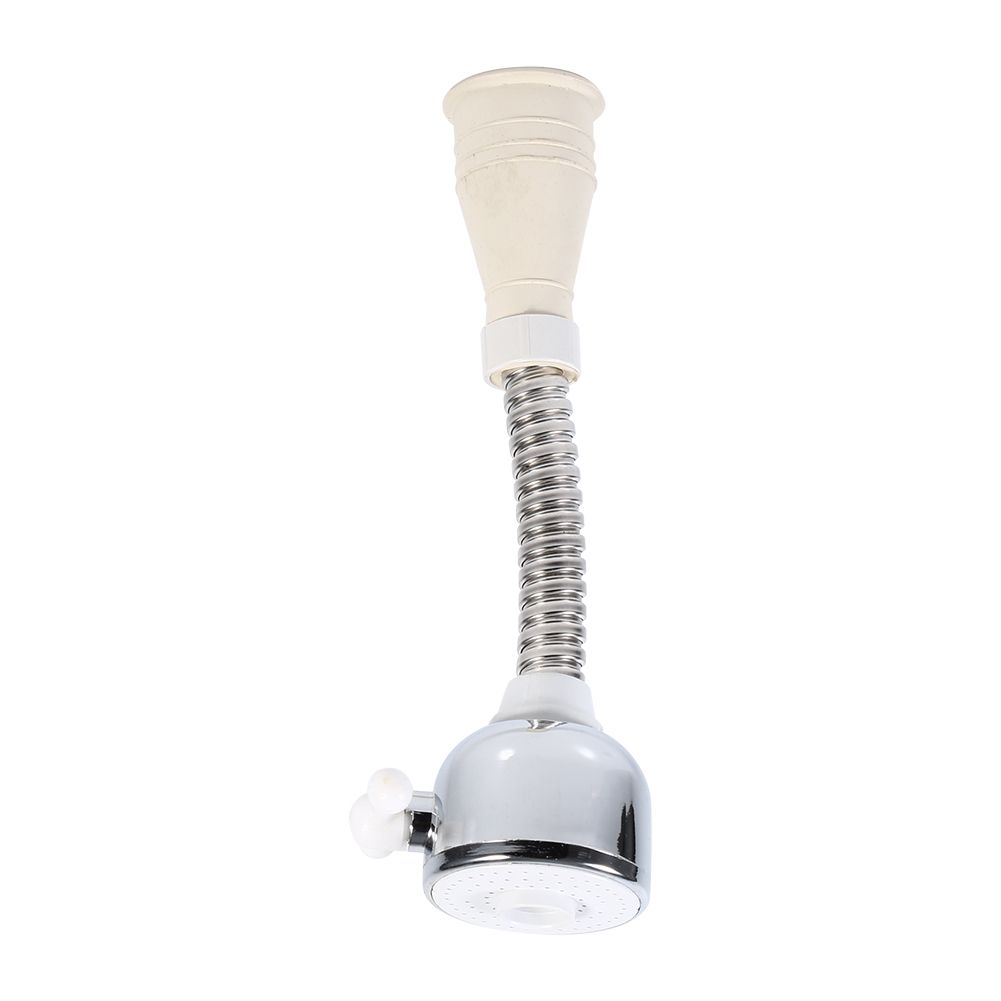 Kitchen Adjustable Water Saving Tap Hose Faucet Aerator Diffuser 360° Swivel Nozzle Spout