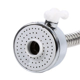 Kitchen Adjustable Water Saving Tap Hose Faucet Aerator Diffuser 360° Swivel Nozzle Spout