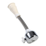 Kitchen Adjustable Water Saving Tap Hose Faucet Aerator Diffuser 360° Swivel Nozzle Spout