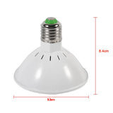24W 200-LED Plant Grow Light E27 Hydroponic Flower Veg Growing Lamps 85~265V - Extra Image
