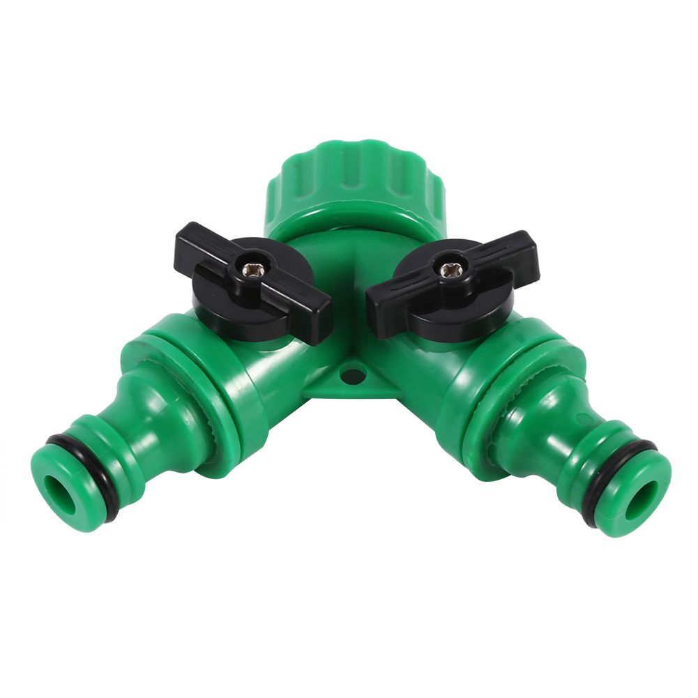 1Pcs 3‑Way Adapter Y Connector Adaptor Switch Garden Watering Drip Irrigation Hose Pipe 3/4"
