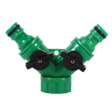1Pcs 3‑Way Adapter Y Connector Adaptor Switch Garden Watering Drip Irrigation Hose Pipe 3/4"