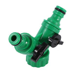 1Pcs 3‑Way Adapter Y Connector Adaptor Switch Garden Watering Drip Irrigation Hose Pipe 3/4"