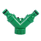 1Pcs 3‑Way Adapter Y Connector Adaptor Switch Garden Watering Drip Irrigation Hose Pipe 3/4"
