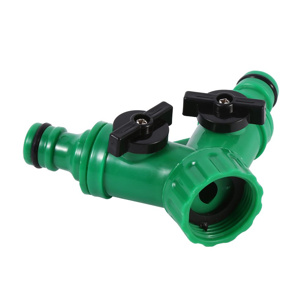 1Pcs 3‑Way Adapter Y Connector Adaptor Switch Garden Watering Drip Irrigation Hose Pipe 3/4"