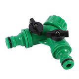 1Pcs 3‑Way Adapter Y Connector Adaptor Switch Garden Watering Drip Irrigation Hose Pipe 3/4"