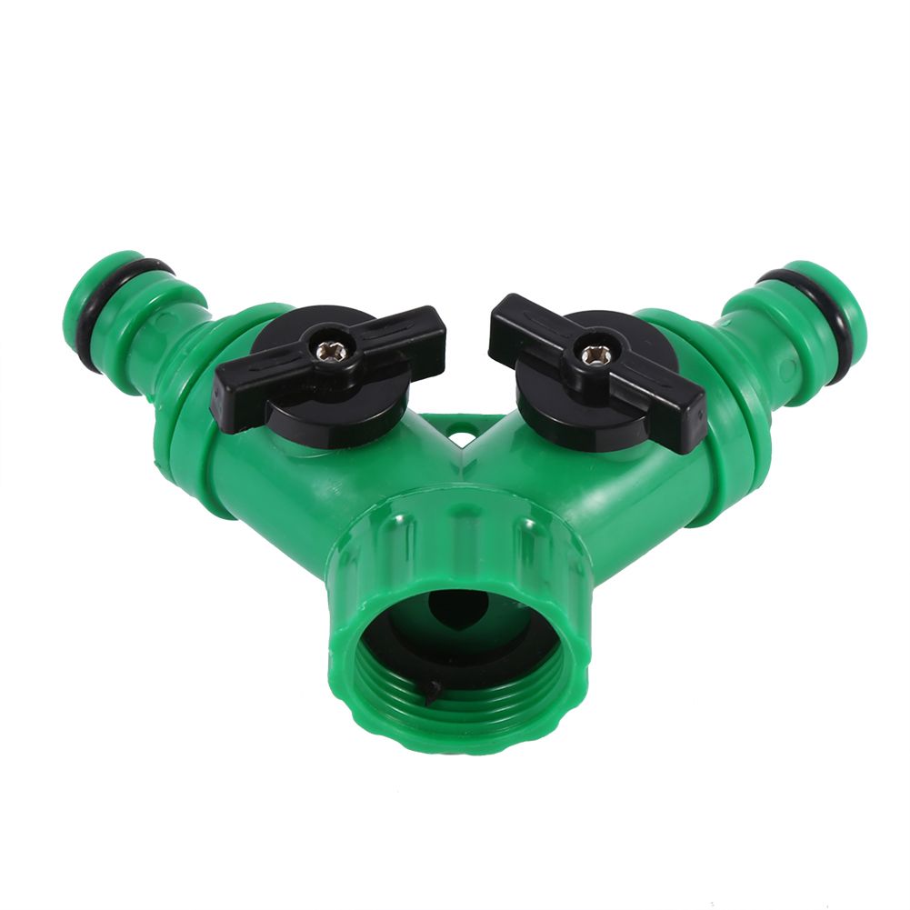 1Pcs 3‑Way Adapter Y Connector Adaptor Switch Garden Watering Drip Irrigation Hose Pipe 3/4"