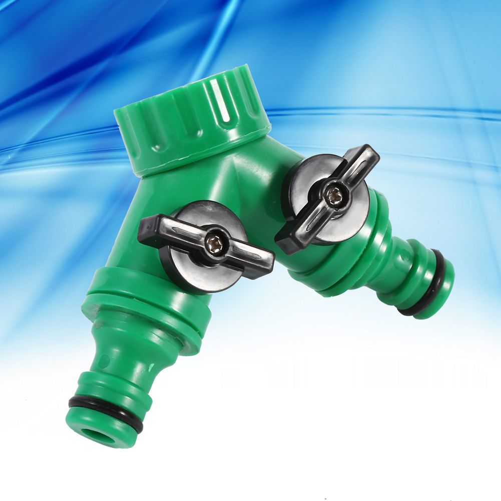 1Pcs 3‑Way Adapter Y Connector Adaptor Switch Garden Watering Drip Irrigation Hose Pipe 3/4"