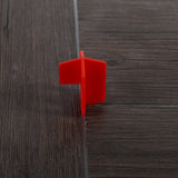 50Pcs 1/16'' Tile Leveling System Red 3 Side Spacer Cross And T Shape Ceramic Floor Wall Tools