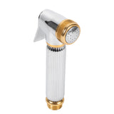Bathroom Brass Bidet Hand Held Sprayer Toilet Spray Shower Head Nozzle Sprinkler - Close-Up Angle