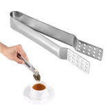 Stainless Steel Kitchen Clamp Tong Tea Bag Tong Food Clamp Cooking Tool