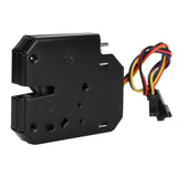 DC 12V 2A Electromagnetic Electric Control Cabinet Drawer Lockers Lock Steel Black