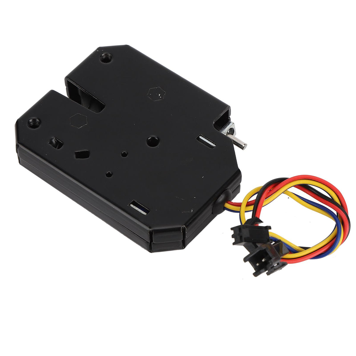 DC 12V 2A Electromagnetic Electric Control Cabinet Drawer Lockers Lock Steel Black