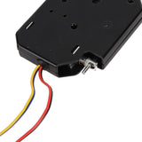 DC 12V 2A Electromagnetic Electric Control Cabinet Drawer Lockers Lock Steel Black - Extra Image