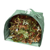Reusable Garden Waste Bag Reuseable Heavy Duty Gardening Bag Lawn Pool Garden Leaf Waste Bag 58x58x2cm - Front View