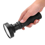 UV Flashlight Pet Stain Urine Detector Bright 100 LEDs Blacklight Torch with UV Sunglasses for