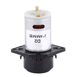 Dosing Pump 12V DC Peristaltic Liquid Pump Hose Pump Dosing Head for Aquarium Lab - Front View