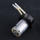 Dosing Pump 12V DC Peristaltic Liquid Pump Hose Pump Dosing Head for Aquarium Lab - Close-Up Angle