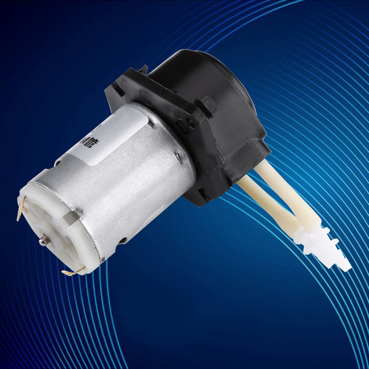 Dosing Pump 12V DC Peristaltic Liquid Pump Hose Pump Dosing Head for Aquarium Lab