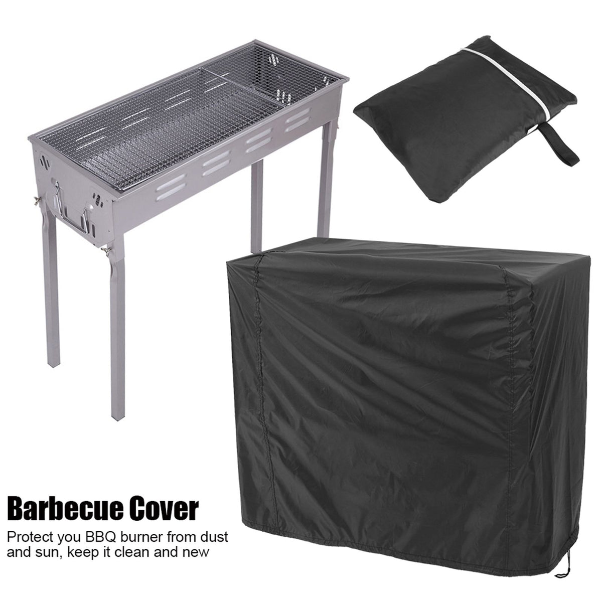 BBQ Cover Outdoor Waterproof Barbecue Covers Garden Patio Grill Protector 170x61x117cm