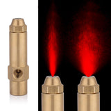 Solid Brass Construction Diesel Heavy Oil Waste Fuel Burner Nozzle 2.0mm Bore Diameter - Low Angle