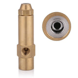 Solid Brass Construction Diesel Heavy Oil Waste Fuel Burner Nozzle 2.0mm Bore Diameter