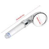 Negative Ions Bathroom Handheld Water Saving Shower Head Set with 3 Filters