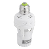 E27 LED Lamp Bulb Holder Light Switch Socket Adjustable Infrared Motion Sensor AC110-240V