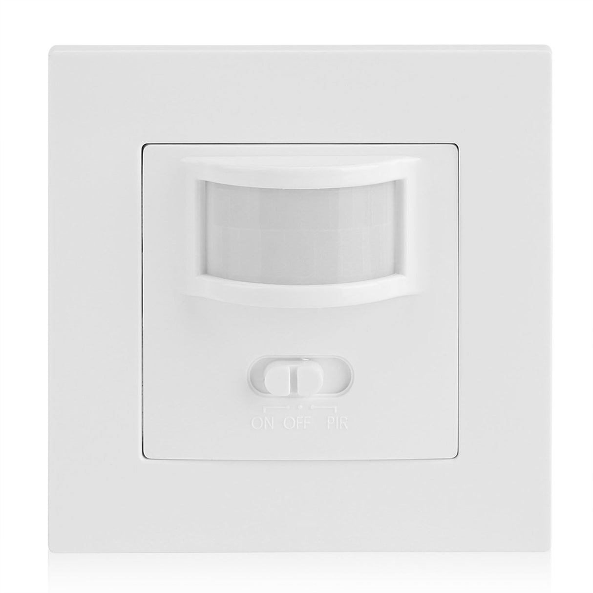 AC 110V‑240V Infrared PIR Motion Sensor Recessed Wall Lamp Light Bulb Switch