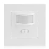 AC 110V‑240V Infrared PIR Motion Sensor Recessed Wall Lamp Light Bulb Switch - Front View