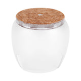 16Pcs Transparent PVC Table Chair Furniture Leg Non Slip Foot Cap Cups Cover Floor Protector M - Top-Down View