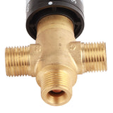 Brass Thermostatic Mixing Valve Water Temperature Pipe Basin Thermostat Control - Extra Image