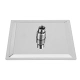 1Pc Modern Square Stainless Steel Rainfall Rain Shower Head Bathroom Top Sprayer