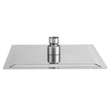 1Pc Modern Square Stainless Steel Rainfall Rain Shower Head Bathroom Top Sprayer