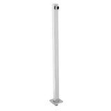 60cm Stainless Steel Construction Wall Mounted Shower Extension Arm Bathroom Attachment - Low Angle