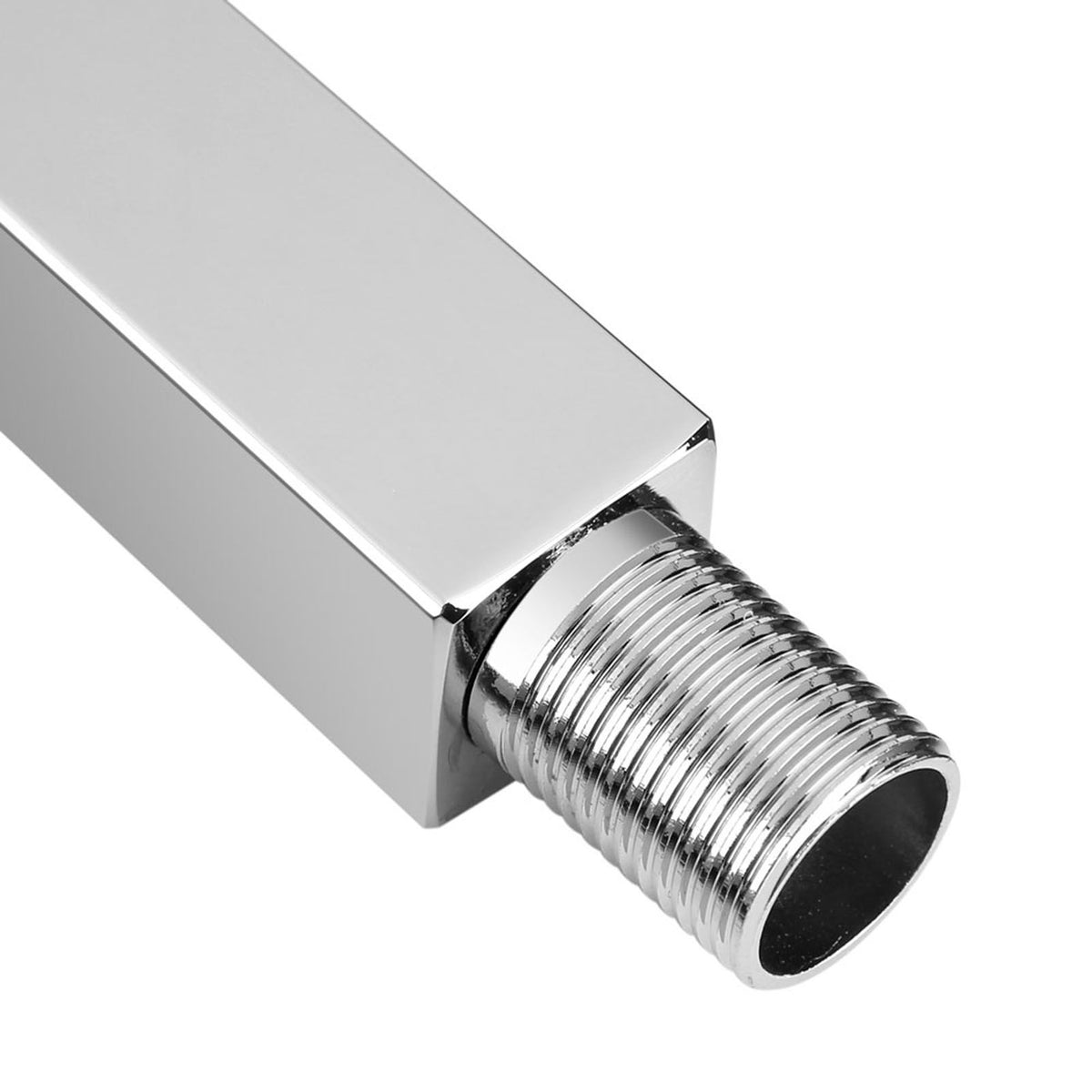 30cm Chrome Square Ceiling Shower Extension Arm Wall Mounted for Bathroom Showering Head