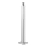 30cm Chrome Square Ceiling Shower Extension Arm Wall Mounted for Bathroom Showering Head - Top-Down View
