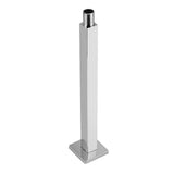 30cm Chrome Square Ceiling Shower Extension Arm Wall Mounted for Bathroom Showering Head - Rear View