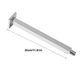 30cm Chrome Square Ceiling Shower Extension Arm Wall Mounted for Bathroom Showering Head - Extra Image