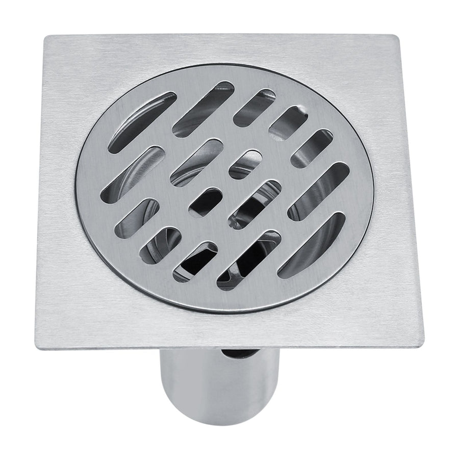 Thickened Stainless Steel Home Bathroom Shower Kitchen Anti Odor Floor Drain Waste Grate